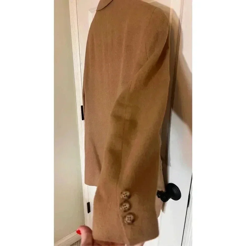 Vintage David Benjamin Men’s Medium Tan 100% Wool Camel Hair Sports Coat Blazer‎